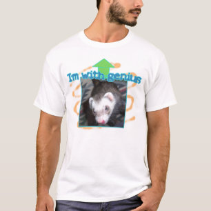 Camiseta A doninha bonito representa provérbios e citaçõ