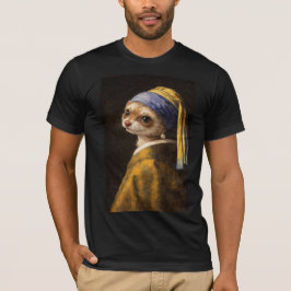 Camiseta A Doninha com uma Pérola Earring