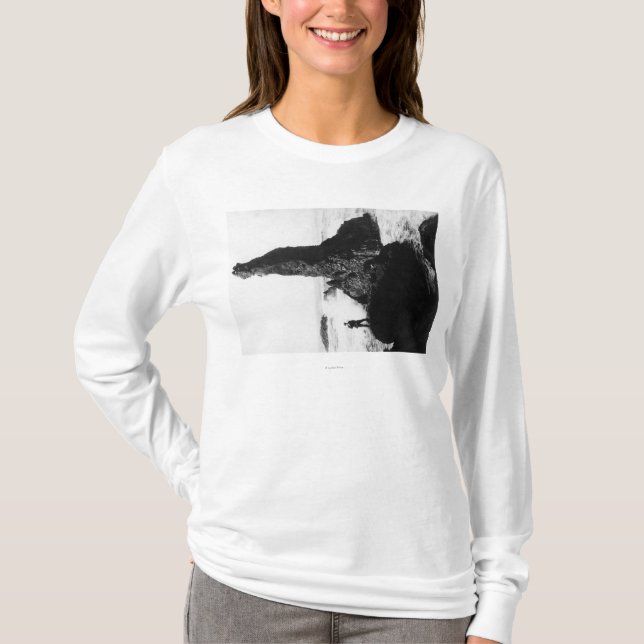 Camiseta A duquesa Rocha em Newport, Oregon (Frente)