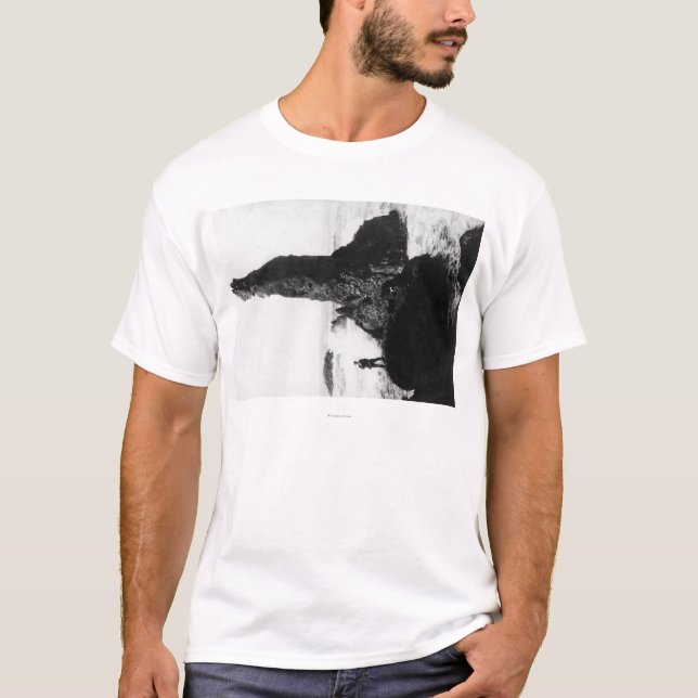 Camiseta A duquesa Rocha em Newport, Oregon (Frente)