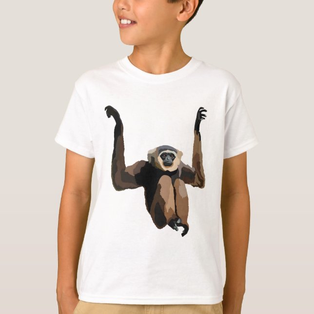 Camiseta A é para Agile Gibbon (Frente)