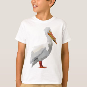 Camiseta A é para American White Pelican