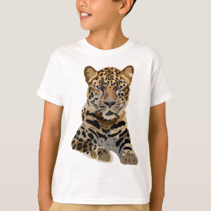 Camiseta A é para Amur Leopardo