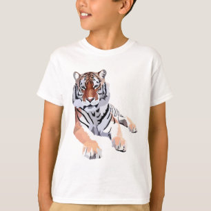 Camiseta A é para Amur Tiger