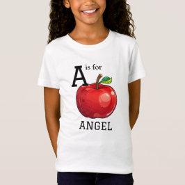 Camiseta A é para Angel Apple