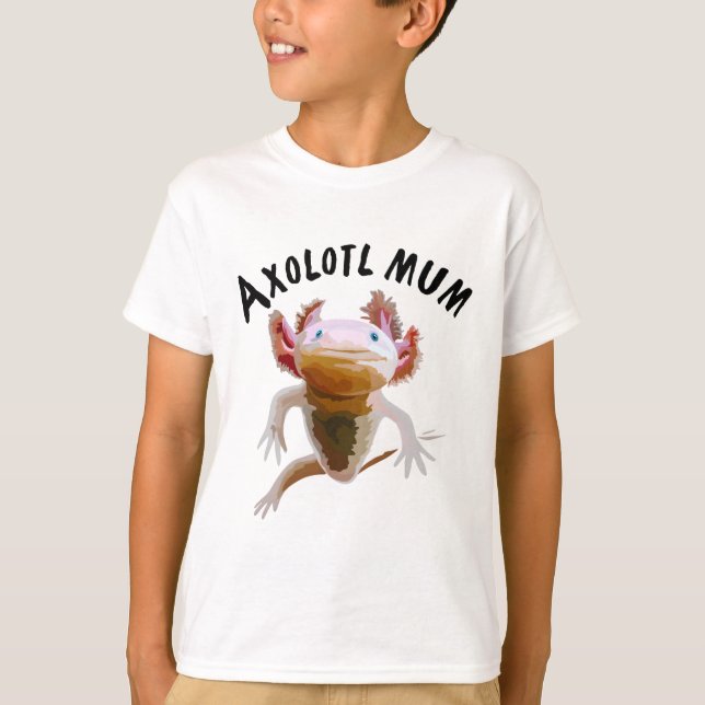 Camiseta A é para Axolotl (Frente)