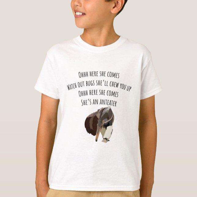 Camiseta A é para o Anteater (Frente)