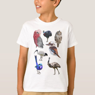 Camiseta A é para o Ave Australiano