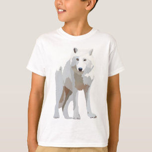 Camiseta A é para o Lobo Ártico