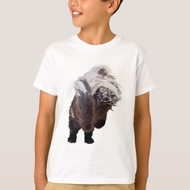 Camiseta A é para Porcupine Cretido Africano (Frente)