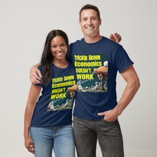 Camiseta A economia de truques não funciona