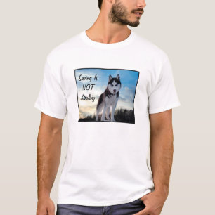 Camiseta A "economia não está roubando" o t-shirt
