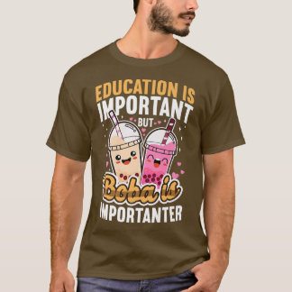 Camiseta A Educação De Bolhas É Importante, Mas Boba É Impo