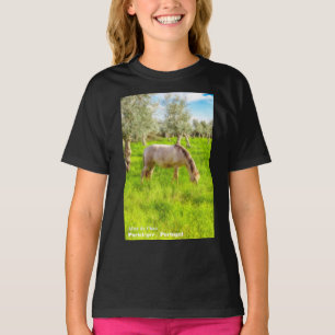 Camiseta A égua prateada da raça Alter Real