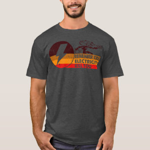 Camiseta A Eletricidade Da Vintage Irá Matar-Lo