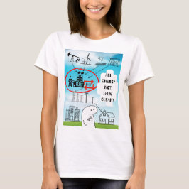 CAMISETA A ELETRICIDADE É SUJA