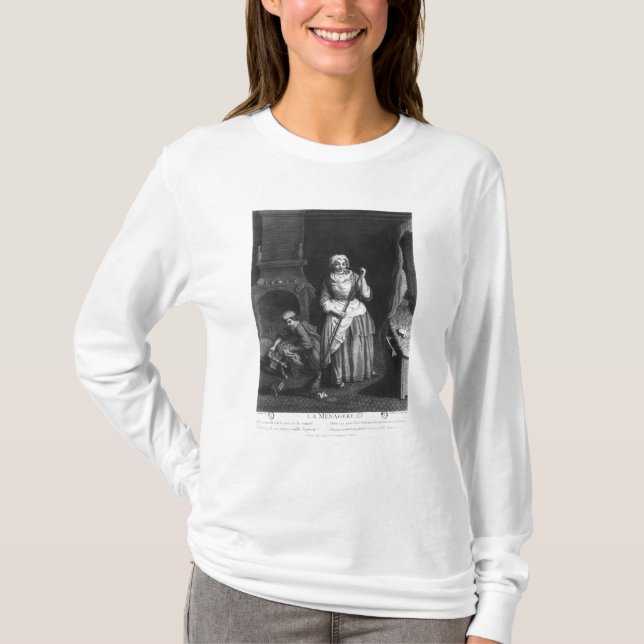 Camiseta A empregada (Frente)