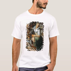 Camiseta A empregada doméstica da cozinha (com cristo, Mary