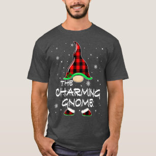 Camiseta A encantadora Xadrez do Gnomo Buffalo da Família C