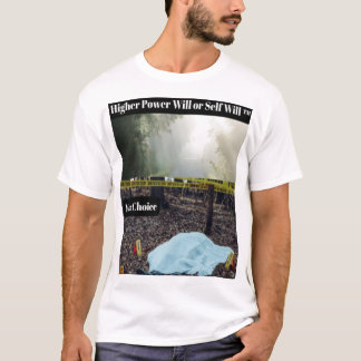 Camiseta A energia do mais alto ou o autoatendimento signif