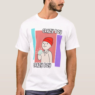 Camiseta A Engraçada Arte Menino