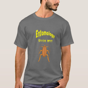 Camiseta A entomologia desinseta-me