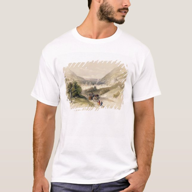 Camiseta A entrada a Nablous, o 17 de abril de 1839, (Frente)