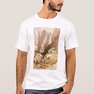 Camiseta A entrada a PETRA, o 10 de março de 1839, chapeia