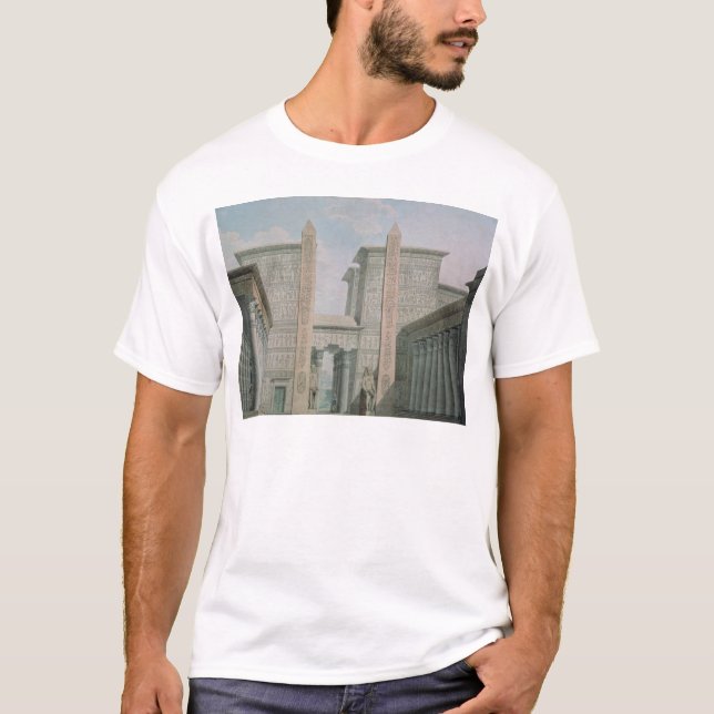 Camiseta A entrada ao templo, ato mim cena iii (Frente)