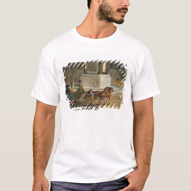 Camiseta A entrada ao Tuileries (Frente)