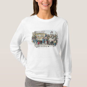 Camiseta A entrada de Louis XVI em Paris