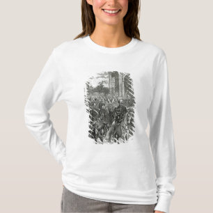 Camiseta A entrada de Napoleon III e vencedor Emmanuel