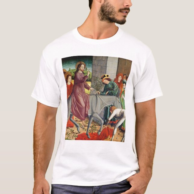 Camiseta A entrada do cristo em Jerusalem (Frente)