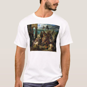Camiseta A entrada dos cruzados em Constantinople
