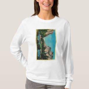 Camiseta A entrada dos prados nupciais do véu