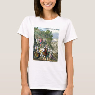Camiseta A entrada triunfal do cristo em Jerusalem, de um