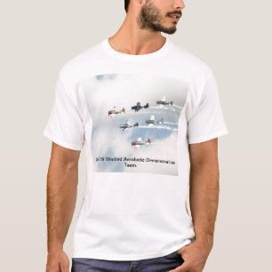 Camiseta A equipe Aerobatic da demonstração de T-28 Warbi