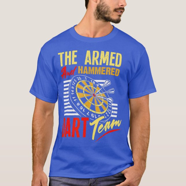 Camiseta A Equipe Armada E Hammered Dart (Frente)