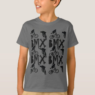Camiseta A equipe da bicicleta dos esportes de Bmx