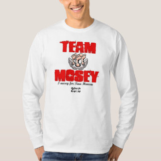 Camiseta A equipe da cruz vermelha Mosey a Capa longa