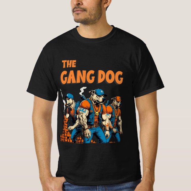 Camiseta A equipe da Gang Dog Street Tee (Frente)