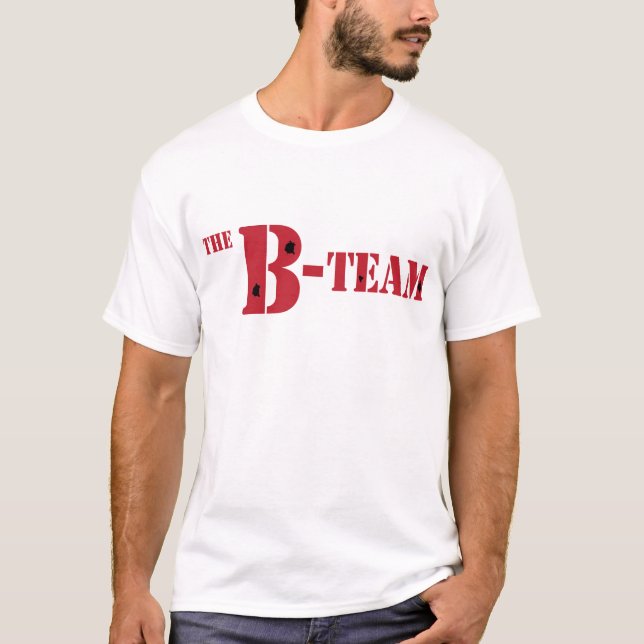 Camiseta A equipe de B (Frente)