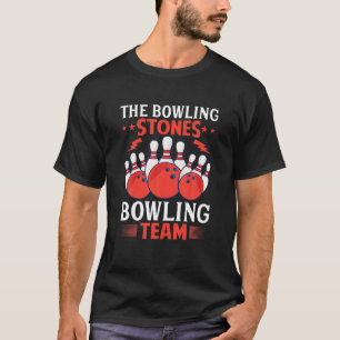 Camiseta A Equipe De Boliches Das Pedras Da Boliche Engraç