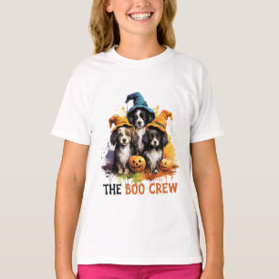 Camiseta A equipe de dois Halloween