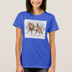 Camiseta A equipe de Natal com Maggie e Nari