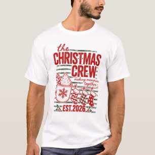 Camiseta A Equipe de Natal Fazendo Memórias