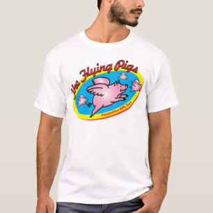 Camiseta A equipe do CHURRASCO da competição dos porcos d