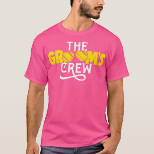 Camiseta A Equipe do Noivo Casamento Divertido Despedida de