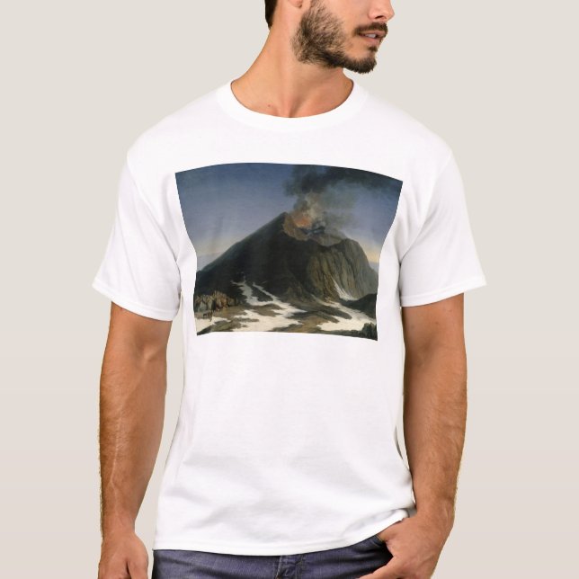 Camiseta A erupção de Etna (Frente)