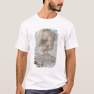 Camiseta A erupção do Vesúvio, segunda-feira 9 de agosto